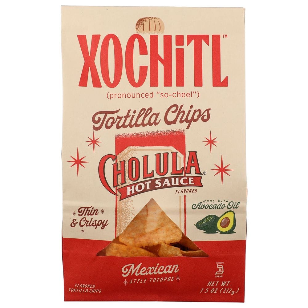 Xochitl Cholula Hot Sauce Tortilla Chips, 7.5 Ounce -- 9 Per Case