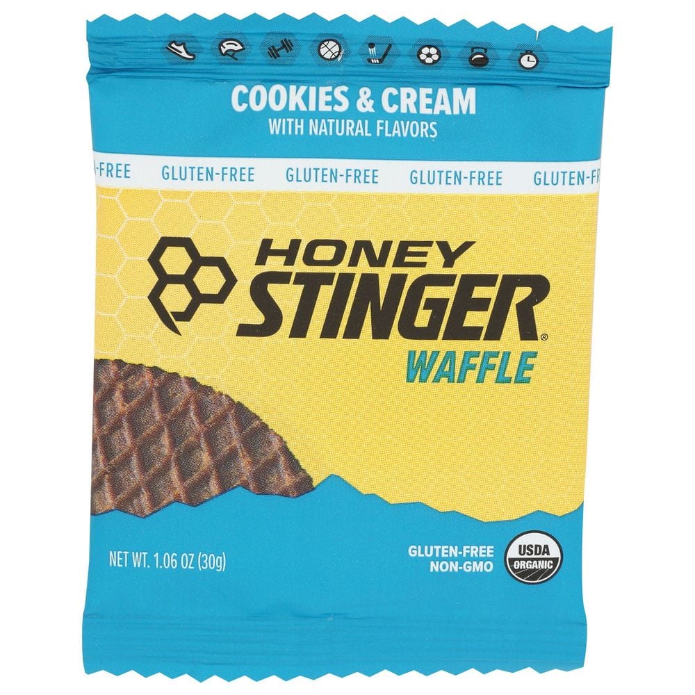 Honey Stinger Cookies And Cream Waffle, 6.35 Ounce -- 4 Per Case