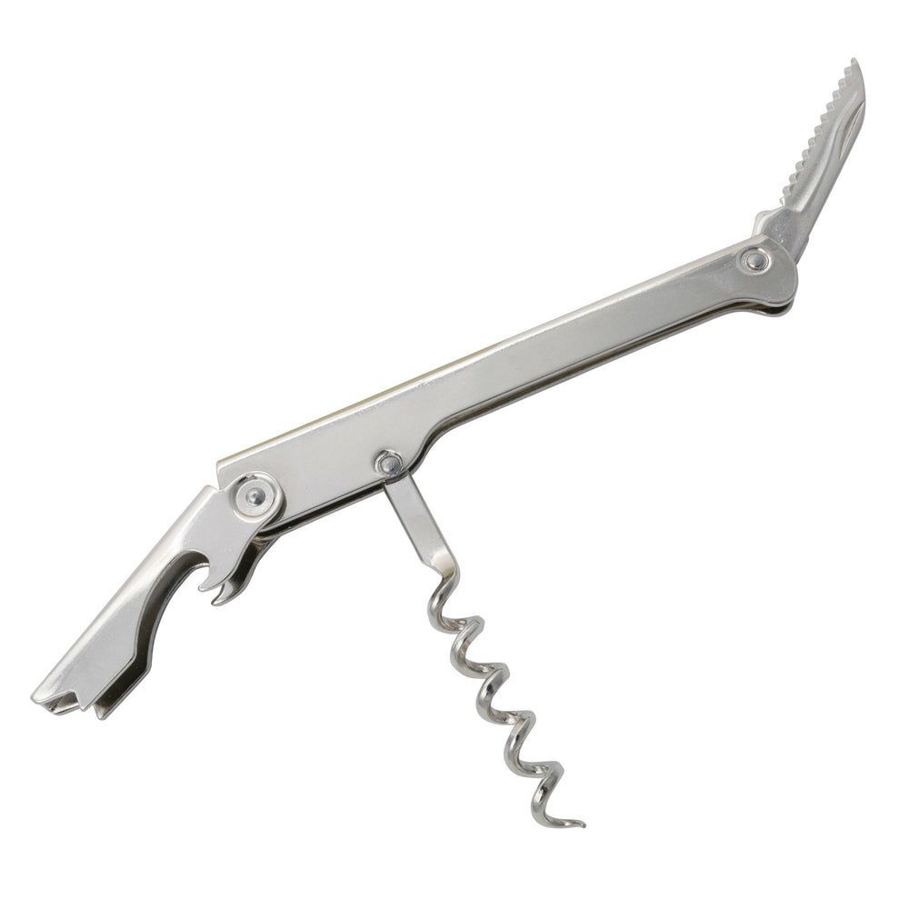 Winco Stainless Steel Waiters Cork Screw, 6.38 X 3.38 X 0.5 Inch -- 12 Per Case