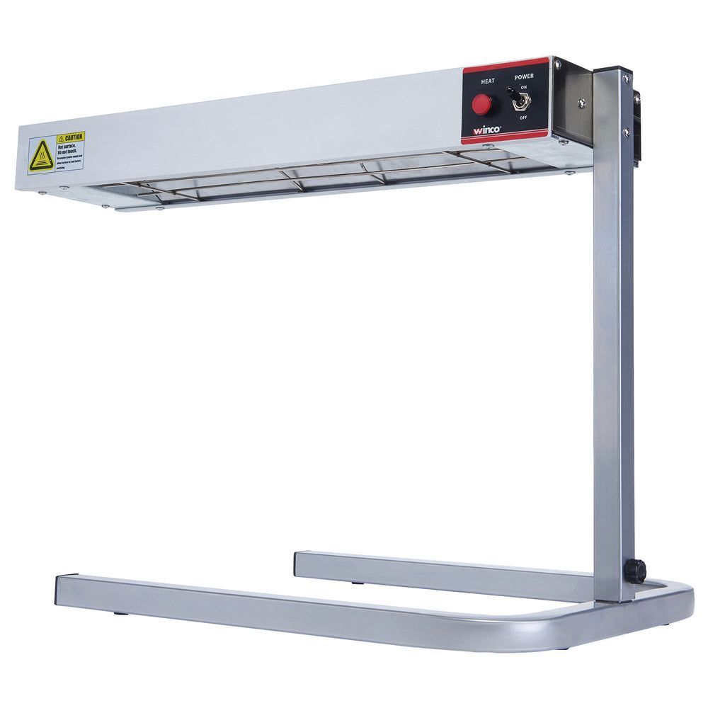 Winco Gray Steel Freestanding Electric Strip Heater Set, 26-1/8 X 14.25 Inch
