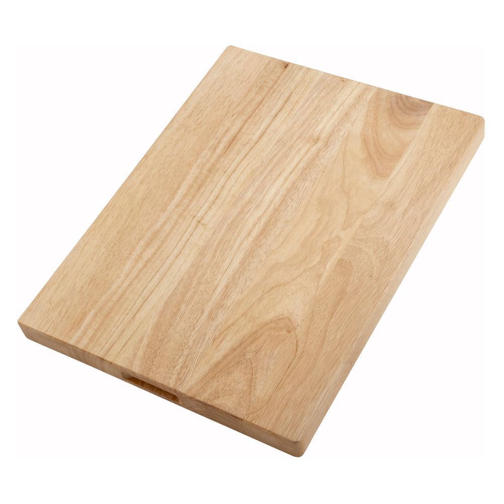 Winco Durable Hardwood Cutting Board, 24 X 18 X 1.75 Inch