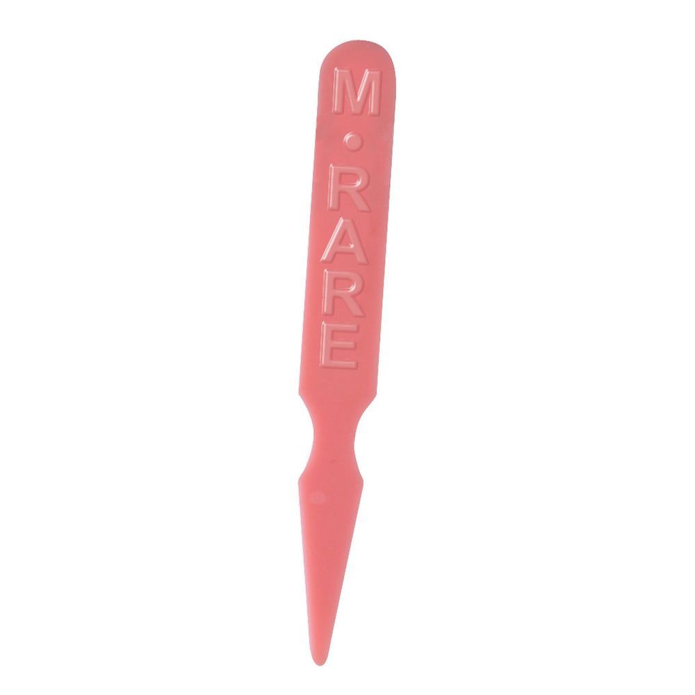 Winco Pink Plastic Medium Rare Steak Marker -- 5000 Per Case