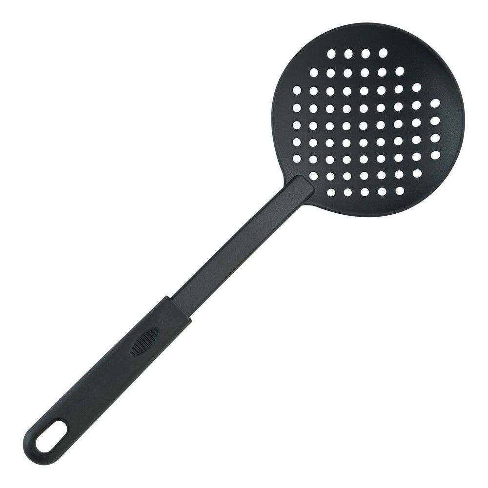 Winco Black Nylon Heat Resistant Skimmer -- 12 Per Case