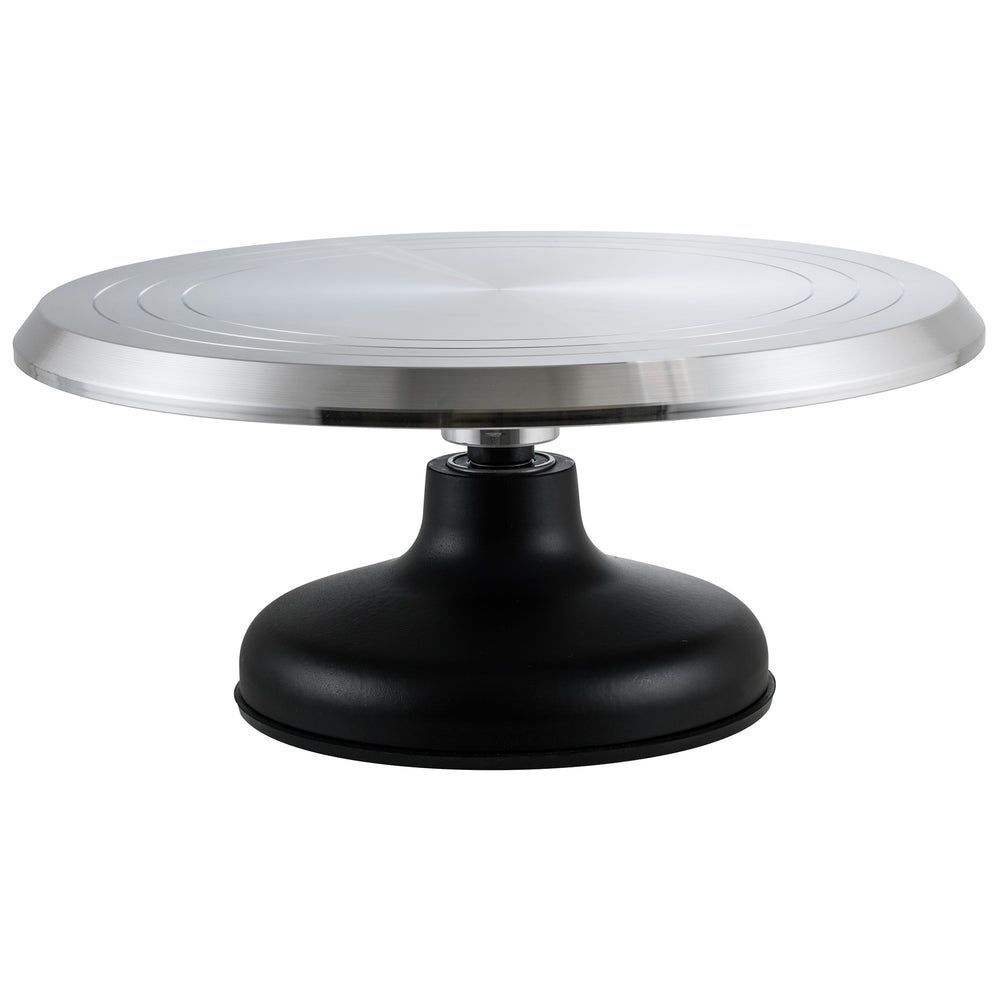 Winco Aluminum Revolving Cake Decorating Stand, 12 Inch Dia. X 5.13 Inch Height -- 6 Per Case