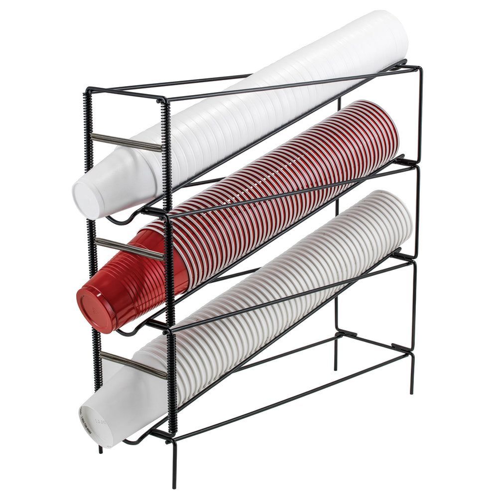 Winco Wire 3 Tier Cup Dispensing Rack, 20 X 6-1/4 X 19-1/4 Inch -- 2 Per Case