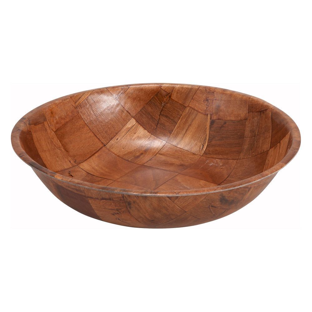 Winco Wooden Salad Bowl, 6 Inch -- 12 Per Case