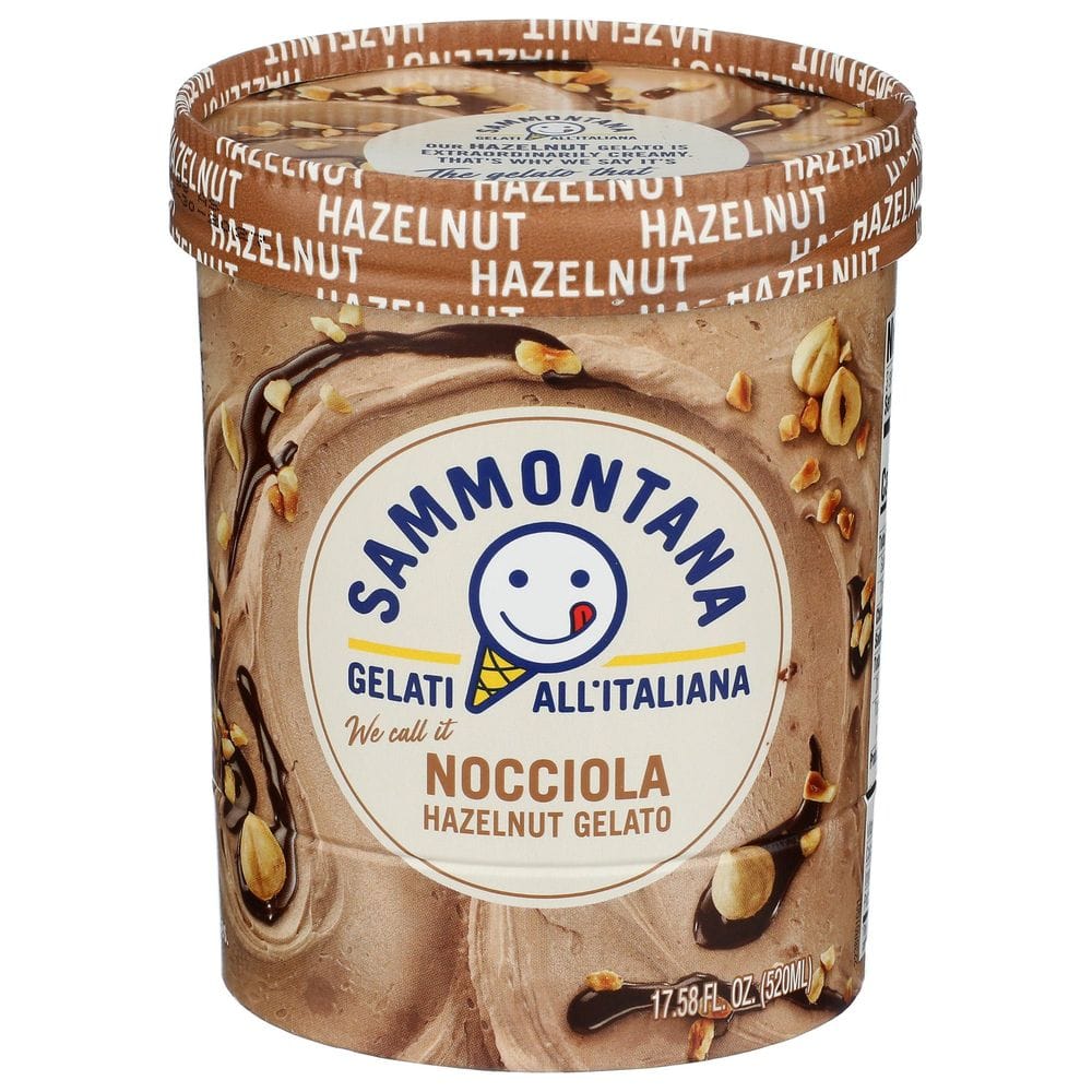 Sammontana Nocciola Hazelnut Gelato, 17.58 Ounce -- 6 Per Case
