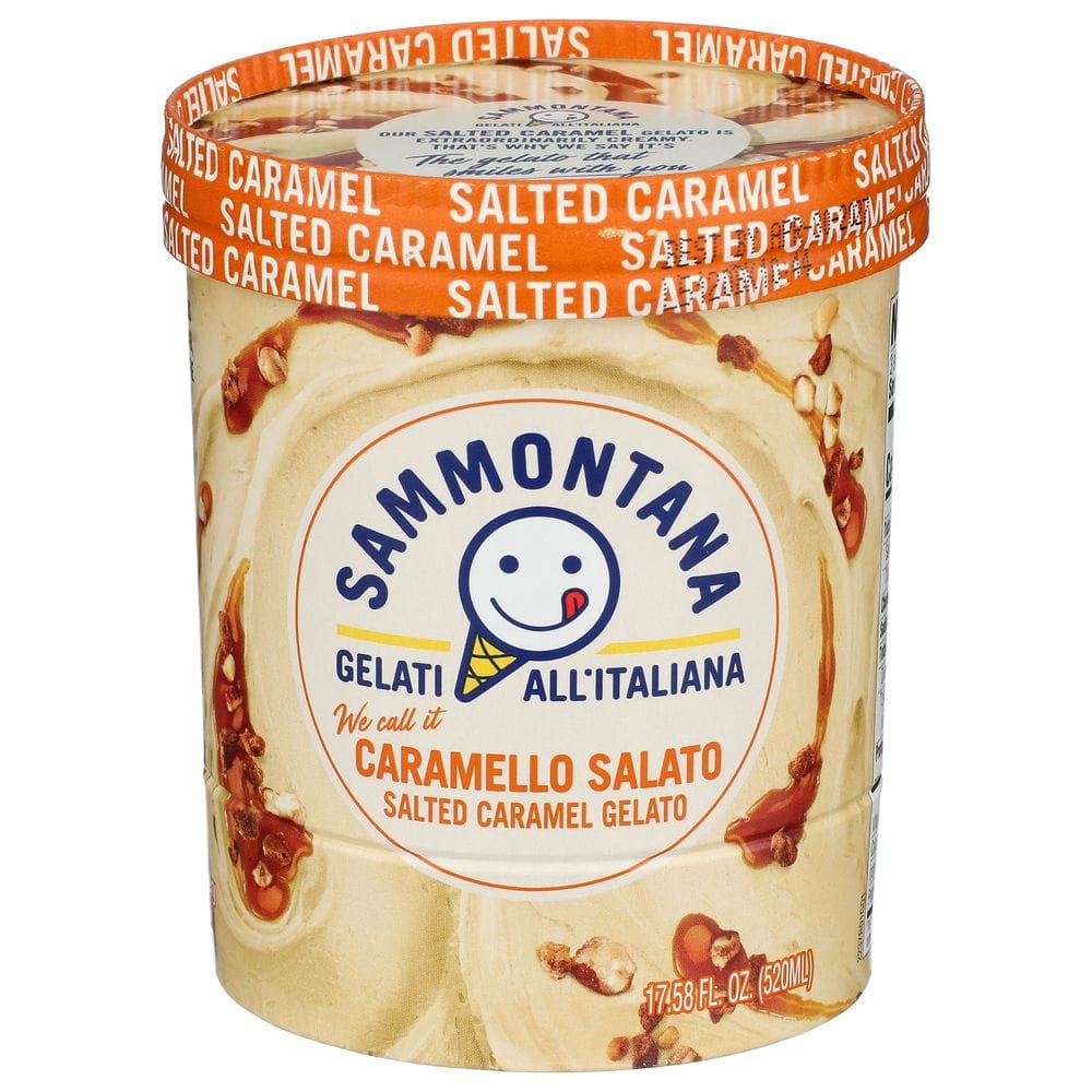 Sammontana Caramello Salato Salted Caramel Gelato, 17.58 Ounce -- 6 Per Case