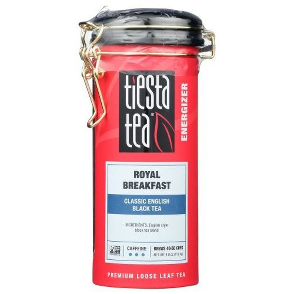 Tiesta Tea Energizer Royal Breakfast Classic English Black Tea, 4 Ounce -- 6 Per Case