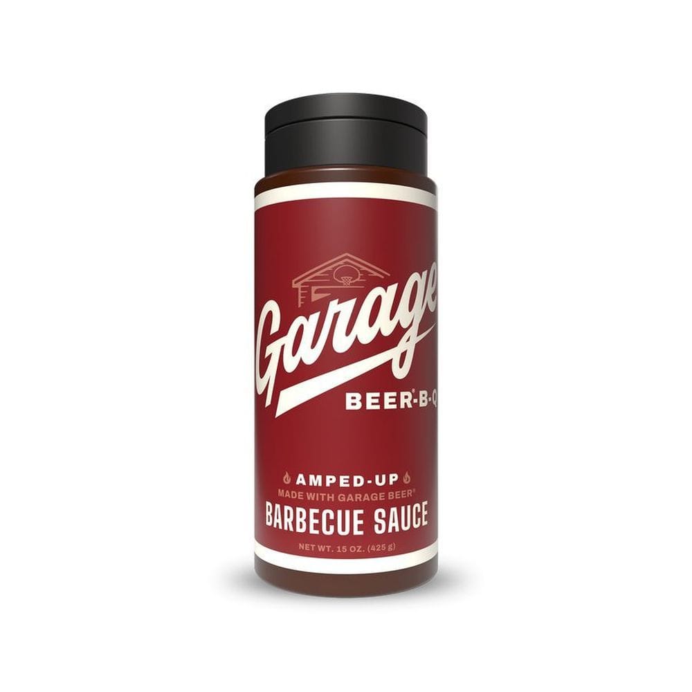 Rufus Teague Garage Beer B-q Amped Up Barbecue Sauce, 15 Ounce -- 6 Per Case