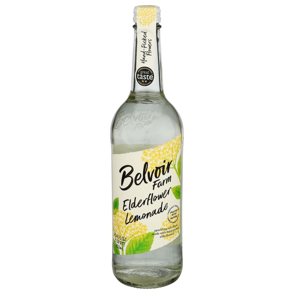 Belvoir Farm Elderflower Lemonade, 25.4 Fluid Ounce -- 6 Per Case