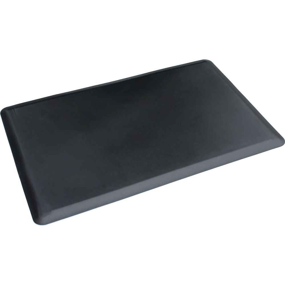 Doortex Black Foam Pvc Anti-fatigue Mat, 24 X 71 Inch