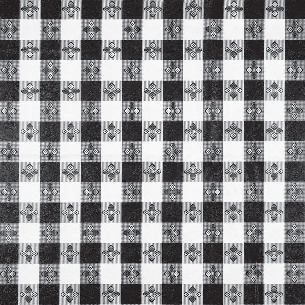 Winco Black Square Table Cloth, 52 X 52 Inch -- 12 Per Case