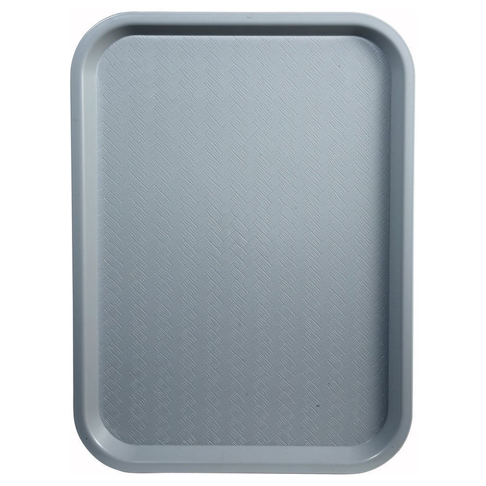 Winco Gray Plastic Cafeteria Tray, 12 X 16 Inch -- 12 Per Case