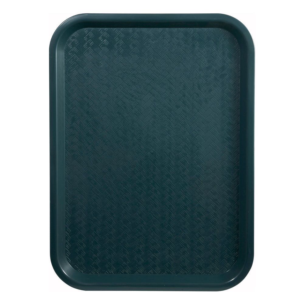 Winco Green Plastic Cafeteria Tray, 14 X 18 Inch -- 12 Per Case