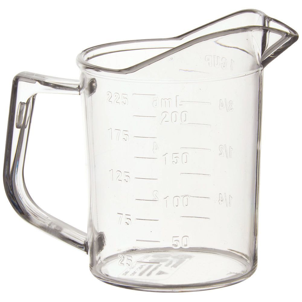 Winco Polycarbonate Measuring Cup, 1 Cup Capacity