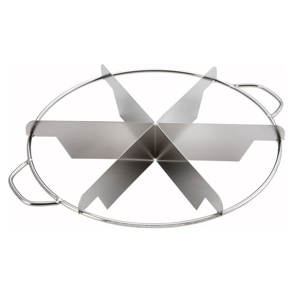 Winco Stainless Steel 6 Cut Pie Cutter, 12.63 X 10.63 X 2.13 Inch