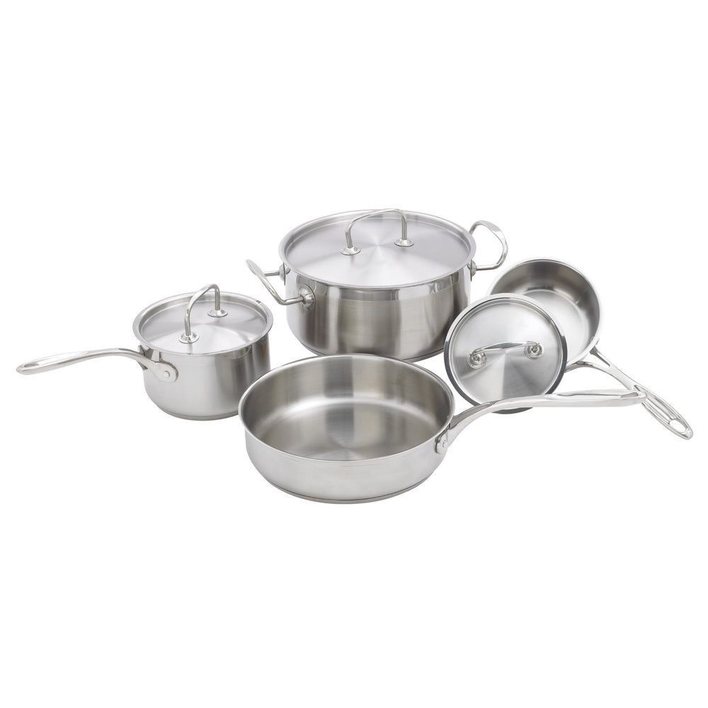 Winco Stainless Steel 7-piece Cookware Set