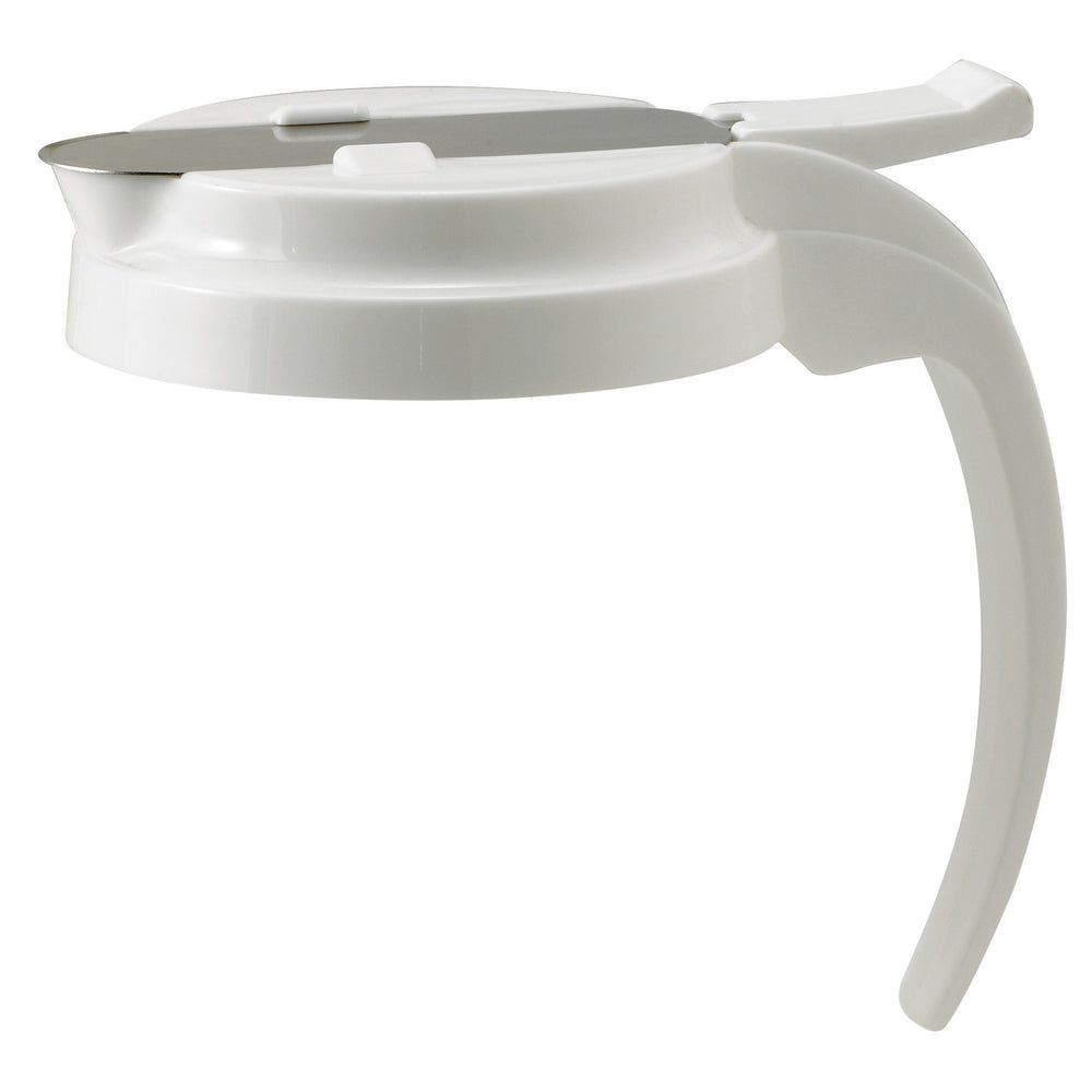 Winco White Plastic Lid For 32 And 48 Ounce Syrup Dispenser -- 24 Per Case