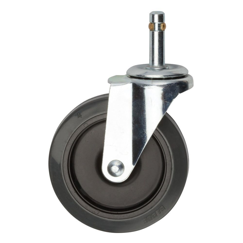 Winco 4 Inch Caster For 3 Tier Utility Cart With Brakes -- 12 Per Case