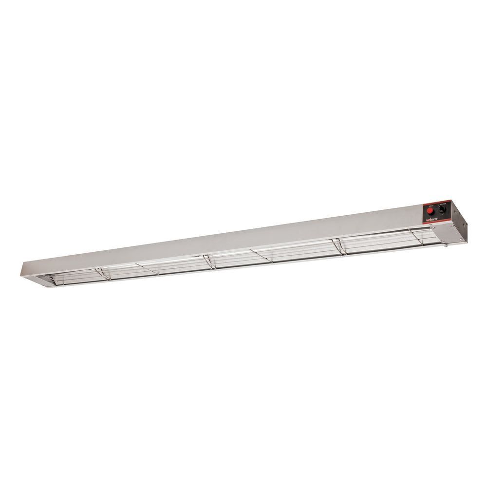 Winco Aluminum 1750w Electric Strip Heater With Undermount Bracket Set, 72 X 6 X 2-9/16 Inch