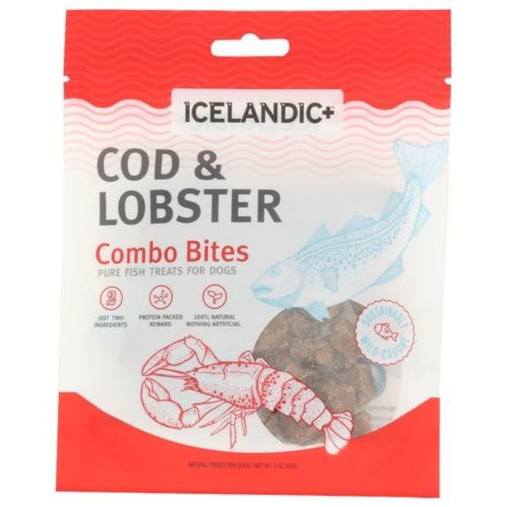 Icelandic Plus Cod And Lobster Combo Bites For Dog, 3 Ounce -- 6 Per Case
