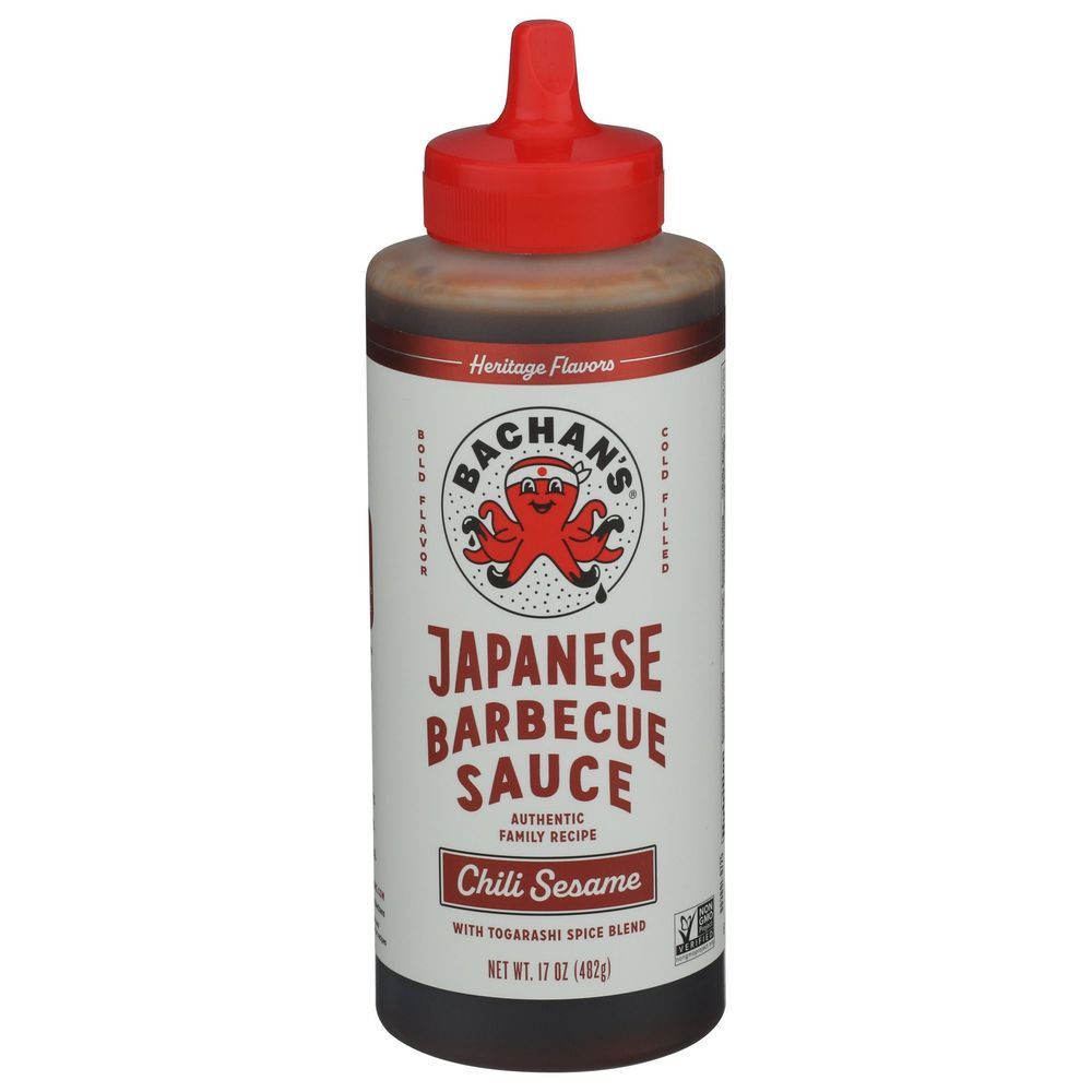 Bachan's Chili Sesame Japanese Barbecue Sauce, 17 Ounce -- 6 Per Case