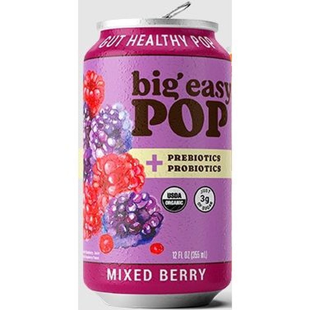 Big Easy Pop Mixed Berry Soda, 12 Fluid Ounce -- 12 Per Case