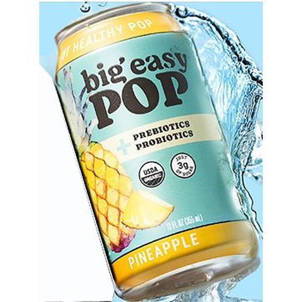 Big Easy Pop Pineapple Soda, 12 Fluid Ounce -- 12 Per Case