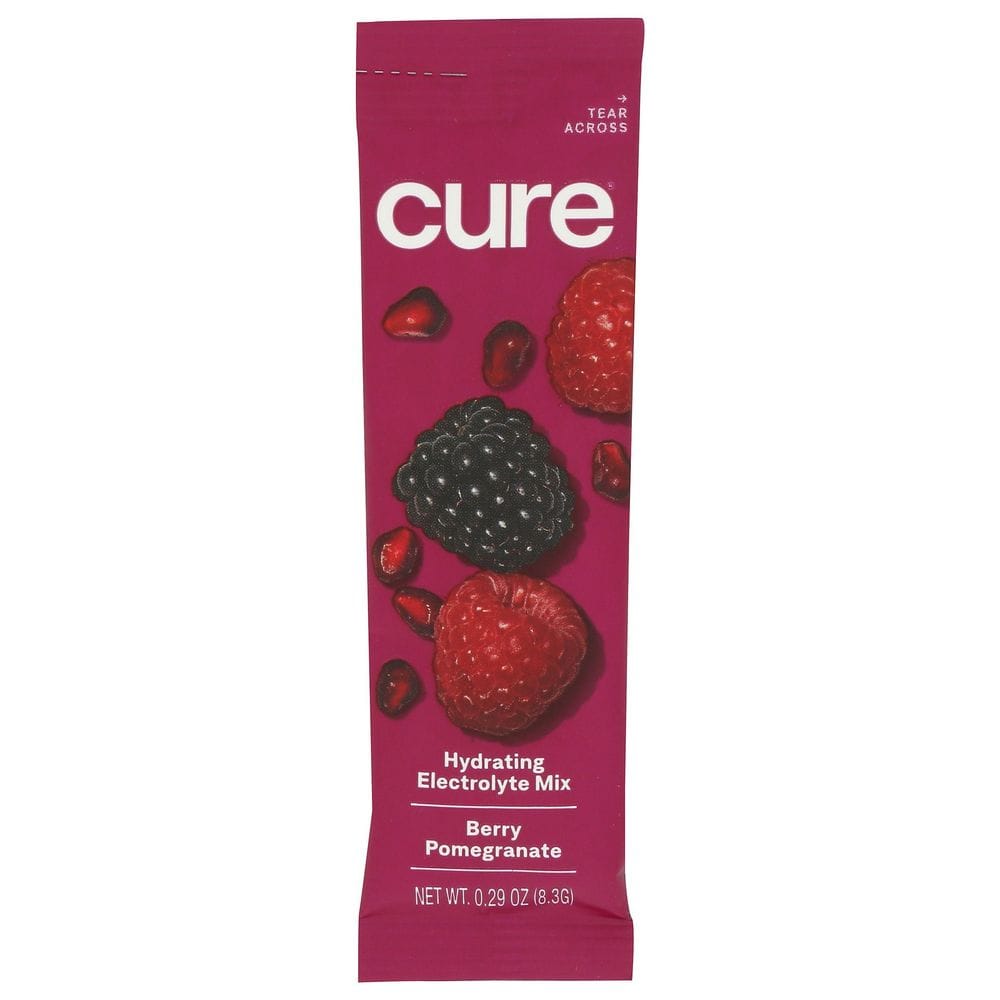 Cure Berry Pomegranate Hydrating Electrolyte Mix, 1.7 Ounce