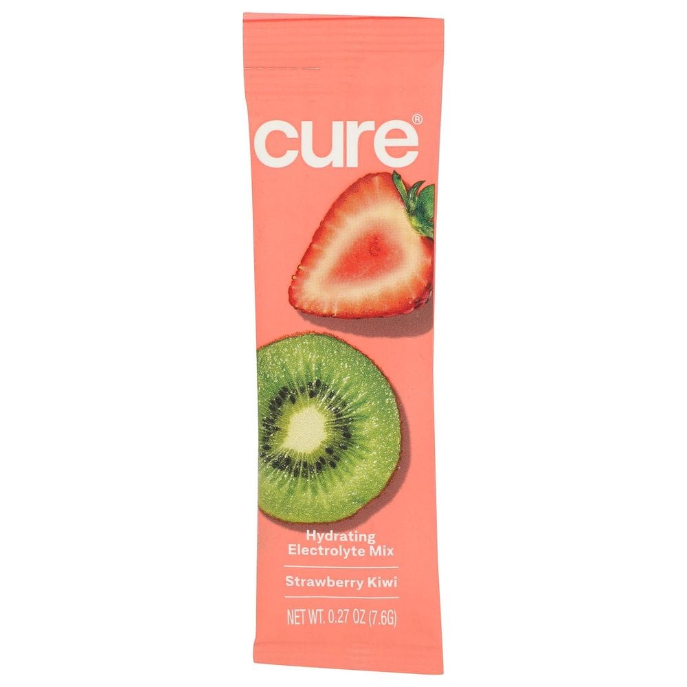 Cure Strawberry Kiwi Hydrating Electrolyte Mix, 1.6 Ounce