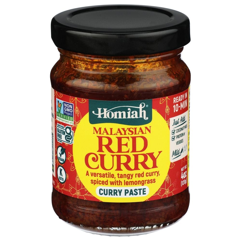 Homiah Malaysian Red Curry Paste, 4 Ounce -- 6 Per Case