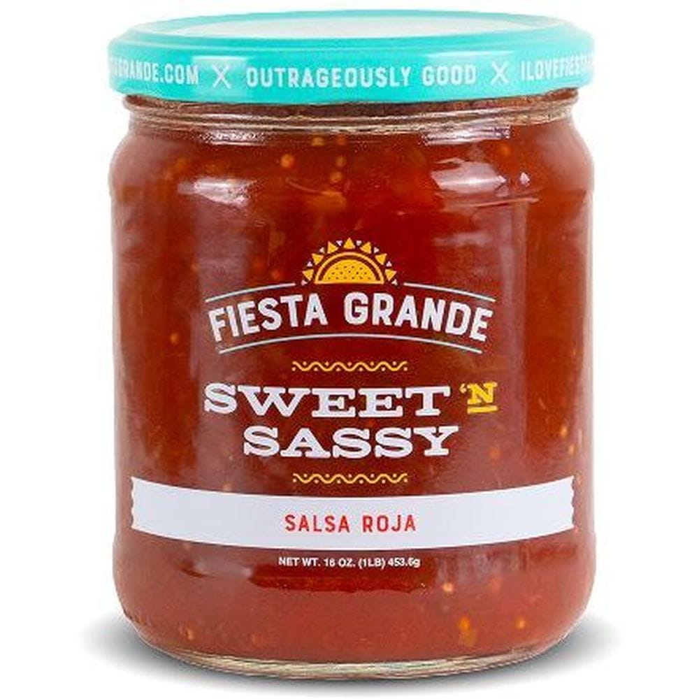 Fiesta Grande Sweet N Sassy Salsa Roja, 16 Ounce -- 6 Per Case