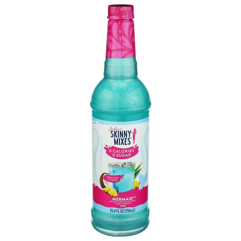Skinny Mixes Sugar Free Mermaid Syrup, 25.4 Fluid Ounce -- 6 Per Case