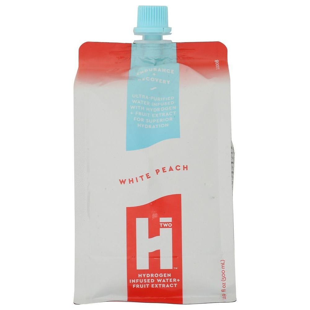 Htwo White Peach Hydrogen Water, 16.9 Fluid Ounce -- 6 Per Case