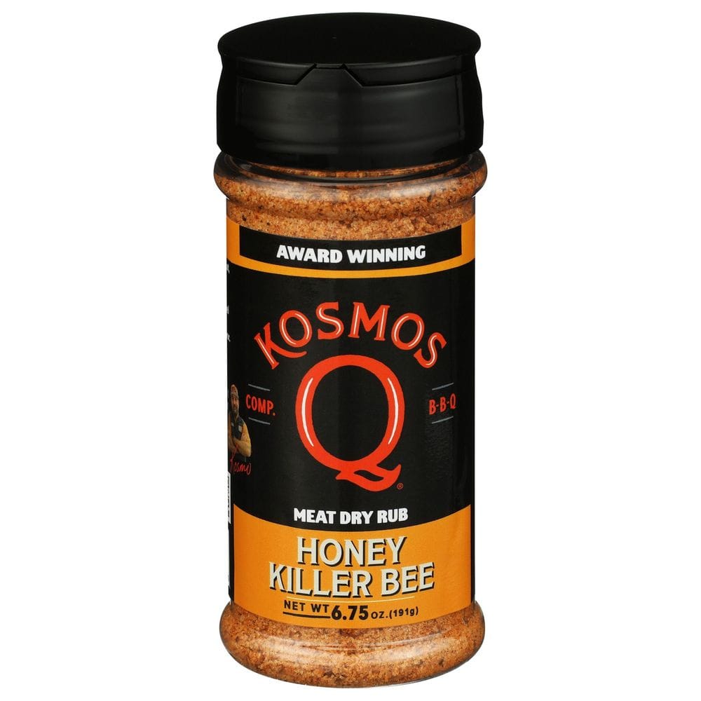Kosmos Q Honey Killer Bee Meat Dry Rub, 6.75 Ounce -- 6 Per Case