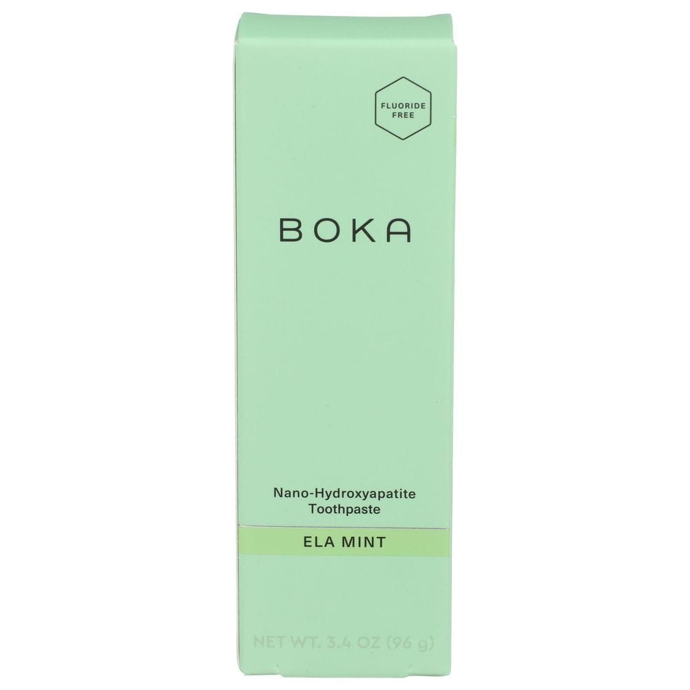 Boka Ela Mint Nano Hydroxyapatite Toothpaste, 3.4 Ounce