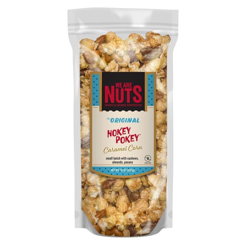 We Are Nuts Original Hokey Pokey Caramel Corn Snacks, 15 Ounce -- 12 Per Case