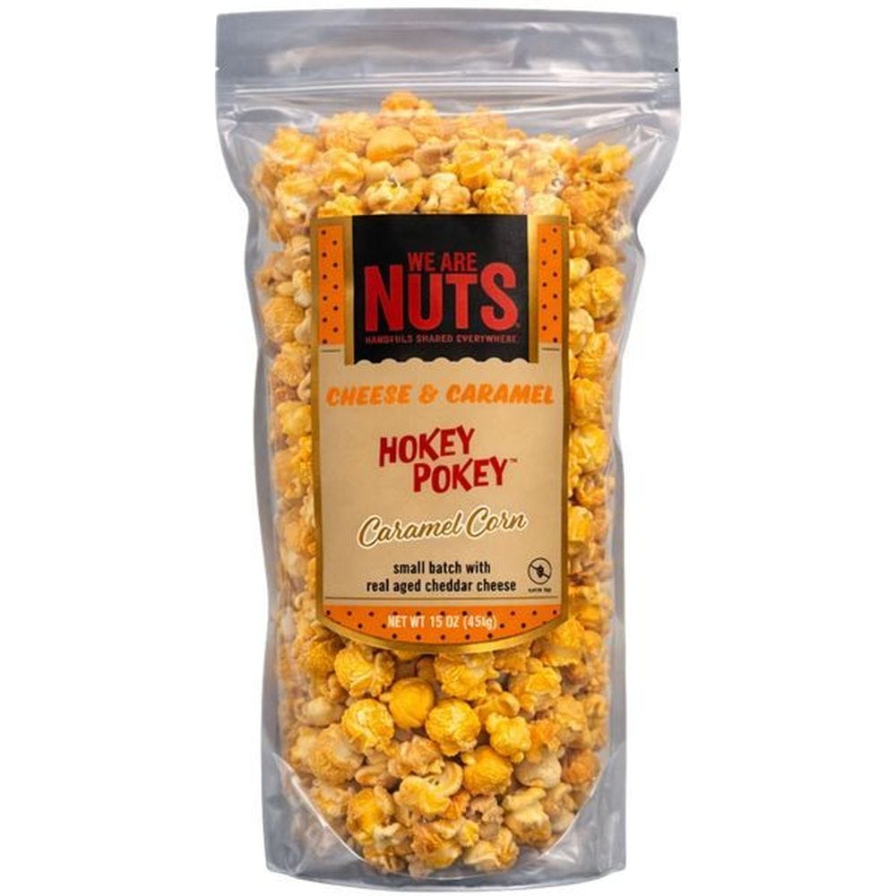 We Are Nuts Hokey Pokey Cheese And Caramel Corn Snacks, 16 Ounce -- 12 Per Case