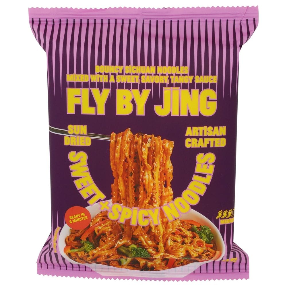 Fly By Jing Sweet And Spicy Noodles - Multipack, 16.08 Ounce -- 8 Per Case