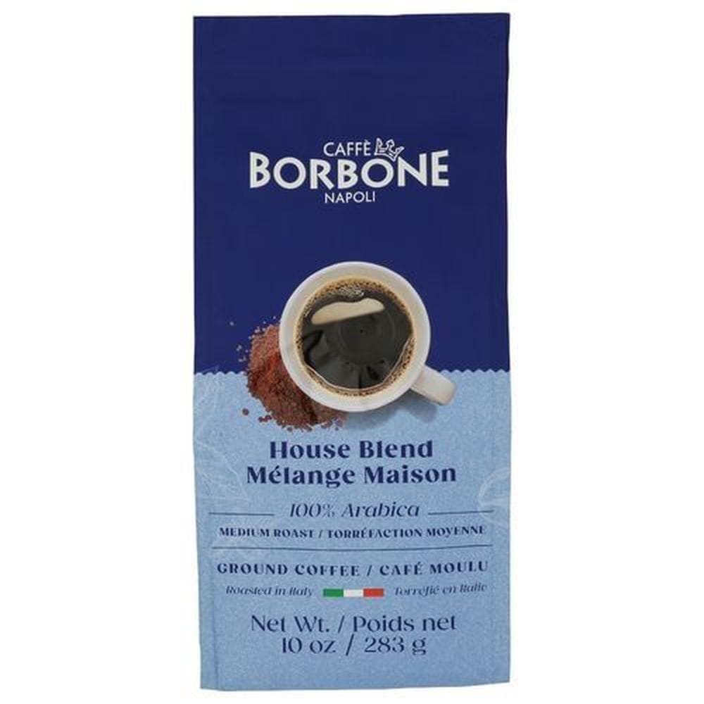 Caffe Borbone House Blend Ground Coffee, 10 Ounce -- 6 Per Case