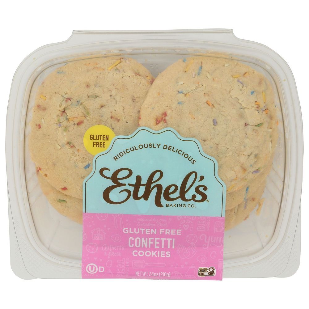 Ethels Confetti Cookies, 9 Ounce -- 6 Per Case