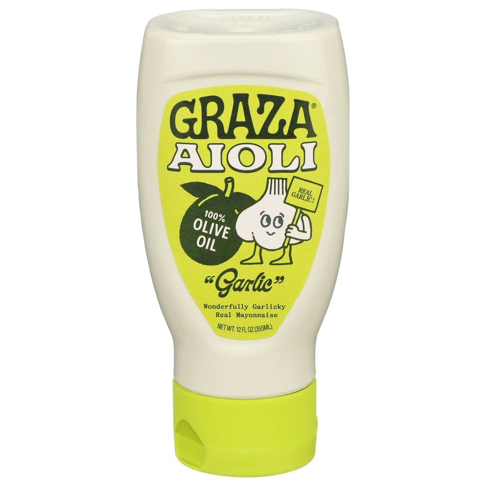 Graza Garlic Aioli Mayonnaise, 12 Ounce -- 12 Per Case