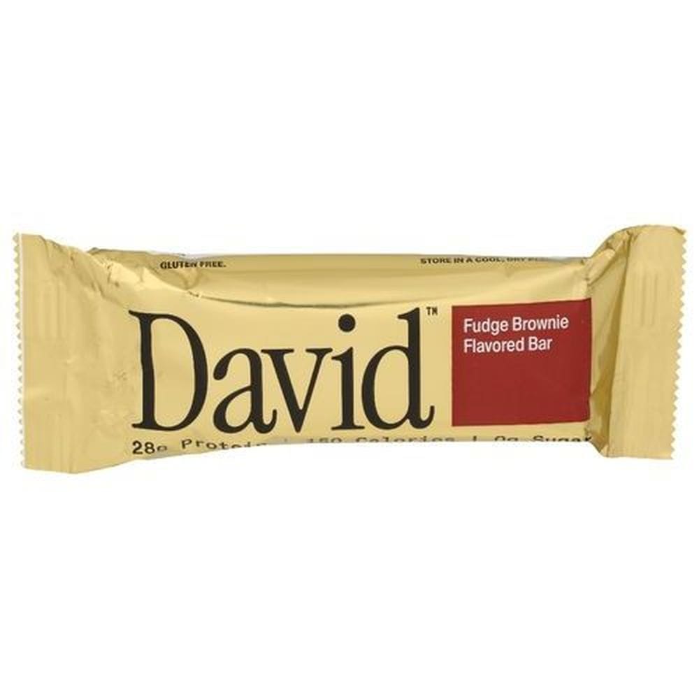 David Fudge Brownie Protein Bar, 2.19 Ounce -- 12 Per Case