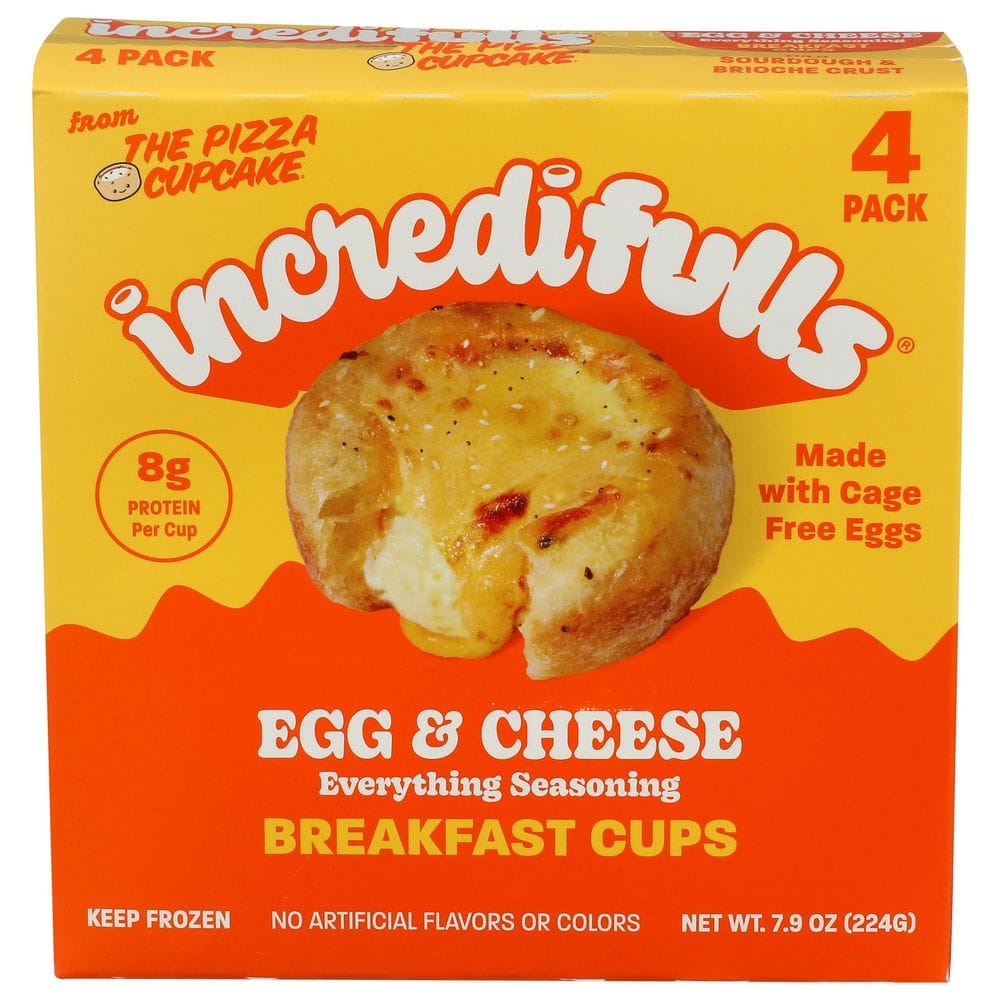 Incredifulls Egg And Cheese Breakfast Cups, 7.9 Ounce -- 6 Per Case