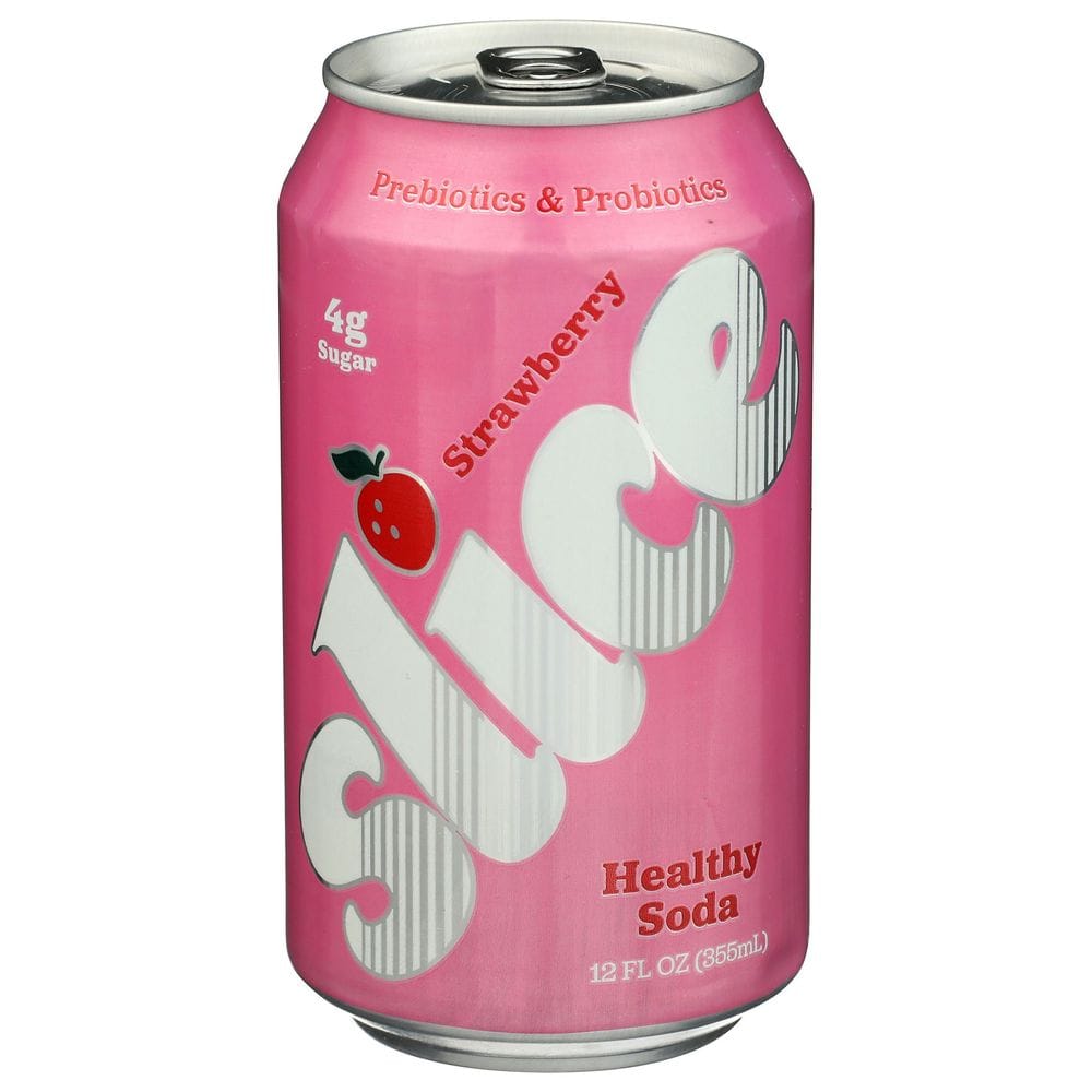 Slice Strawberry Healthy Soda, 12 Fluid Ounce -- 12 Per Case
