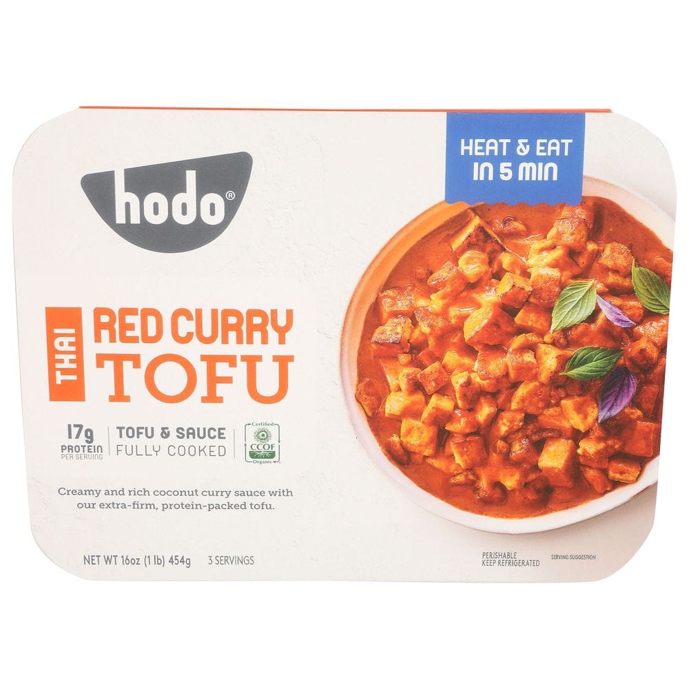 Hodo Thai Red Curry Tofu, 16 Ounce -- 6 Per Case