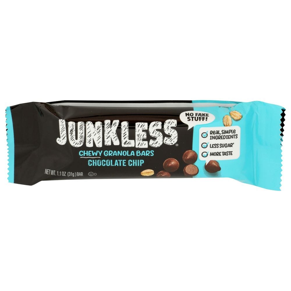 Junkless Chocolate Chip Chewy Granola Bar, 6.6 Ounce -- 8 Per Case