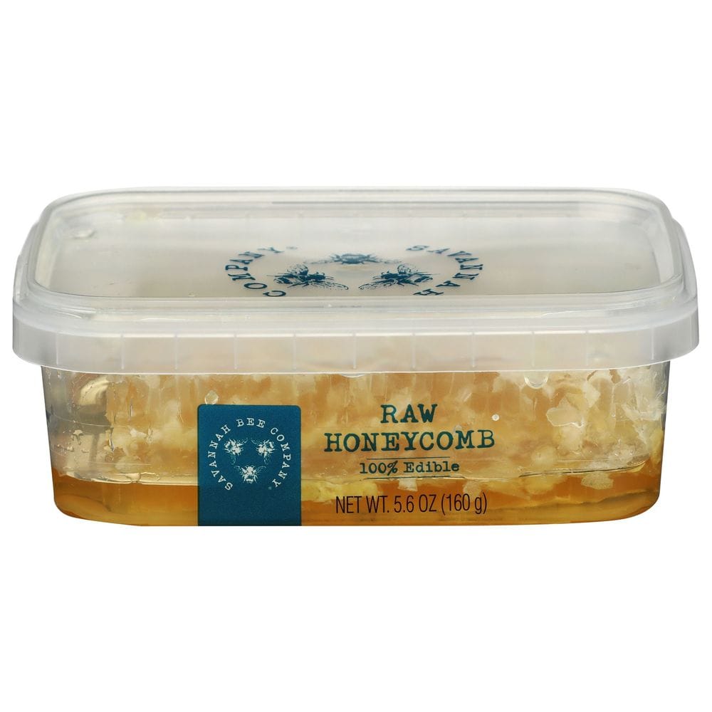 Savannah Bee Company Pure Raw Honeycomb, 5.6 Ounce -- 12 Per Case