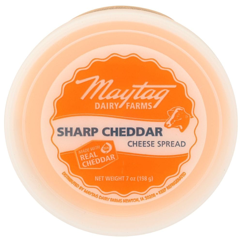 Maytag Sharp Cheddar Cheese Spread, 7 Ounce -- 12 Per Case